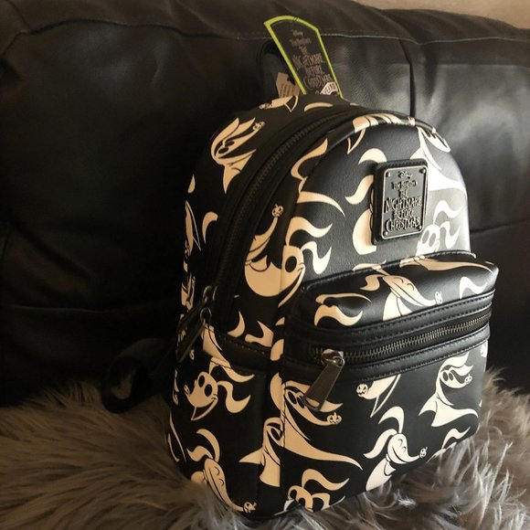 NWT Loungefly Disney NBC Nightmare Before Christmas Zero Ghost Dog Mini Backpack - Picture 6 of 8